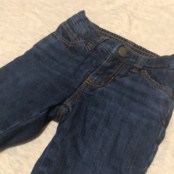 Old Navy Fleece Lined Infant Jeans | 12-18M | EEUC - Picture 2 of 5